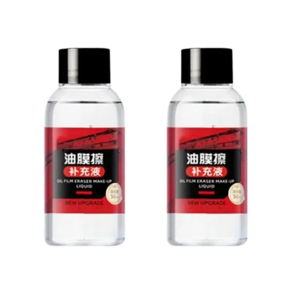 Car Glass Oil Film Cleaning Brush Agent Powerful Windshield Cleaner Rain Fog Proof Glass Sponge Water Spots Auto Removal Oil