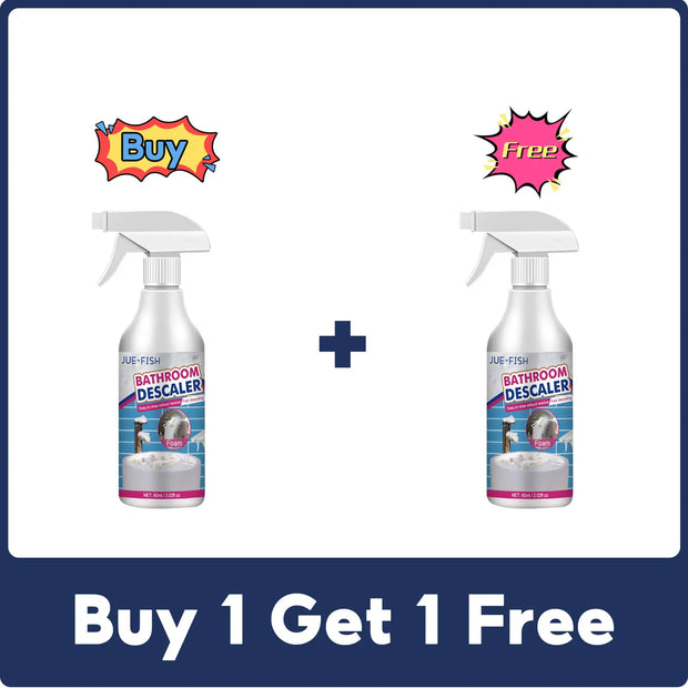 Bathroom Cleaning Spray Shower Glass Descaler Anti Mold Cleaning Bathtub Toilet Descaling Limescale Cleaner Bathtub Cleaner Foam