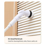 Xiaomi MIJIA 2000mAh 6-in-1 Electric Cleaning BrushWireless Intelligence Rotary Clean Brush Shower Clean Brush Kitchen Bathroom