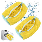 1/2pcs Shoe Cleaning Bag Shoe Washing Bag For Washing Machine Laundry Bag For Shoe Wrap-Around Cleaning Reusable Washer Shoe Bag