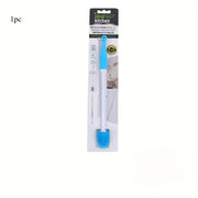1pc 360-Degree Swivel Silicone Cleaning Brush | Dual-Length Handle with Ergonomic Grip - Multi-Surface Scrubber for Bottles/Cups