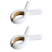 2/4pcs Plastic Clothes Pins with Strong Anti-Rust Springs Heavy Duty Beach Towel Clips Laundry Clothespins to Keep Your Towel