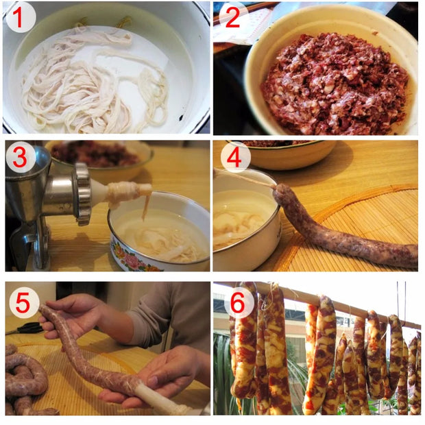 30pcs/Lot Casings for Sausage,Each Length:30cm Wide:40mm,Salami,Sausage Packaging Tools,Meat Poultry Tools,Inedible Casings