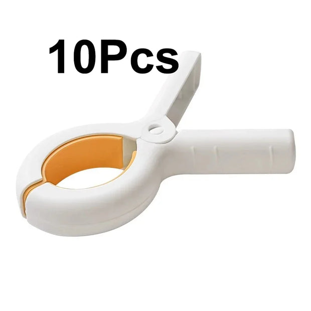 1-10Pcs Towel Clips Clothespins Heavy Duty  Clothespins With Rubber Gasket Windproof clip Beach Towel Curtain Quilt Clips