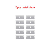 Razor Blade Scraper Tool,Sticker Remover Cleaning Scraper for Paint,Decal,Adhesive,Label,Caulk,Glass Scraper for Window Cooktop