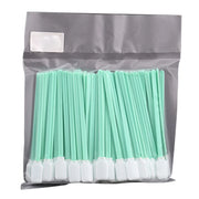 100Pcs/Pack Non Woven Cotton Swabs Dust-free Anti-static Micro Swab Sticks Lint Cleaning Tools For Fiber Laser Machine Focus Len