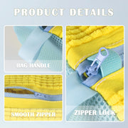 1/2pcs Shoe Cleaning Bag Shoe Washing Bag For Washing Machine Laundry Bag For Shoe Wrap-Around Cleaning Reusable Washer Shoe Bag