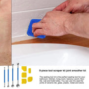 Silicone Caulk Remover Tool Silicone Scraper Tool Glass Glue Angle Scraper Grout Scraper Caulk Finishing For Window Sink Tile