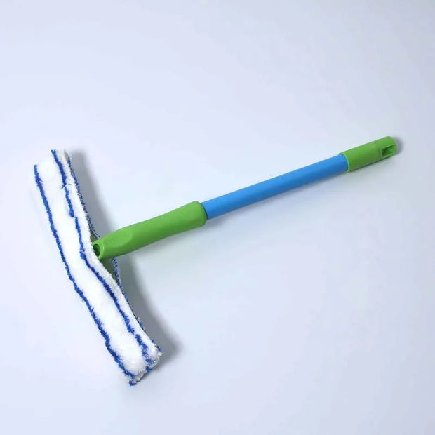 T bar 30cm short handle silicone window glass cleaning squeegee drying water blade for home bath room