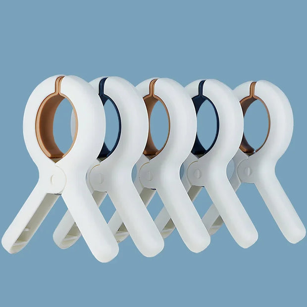 1-10Pcs Towel Clips Clothespins Heavy Duty  Clothespins With Rubber Gasket Windproof clip Beach Towel Curtain Quilt Clips