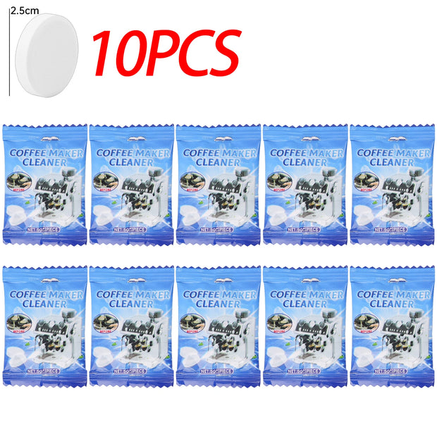 20/5pcs Coffee Machine Cleaning Tablet Strong Descaling Agent For Scale Removal Works On Coffee Makers Kitchen Cleaning Supplies