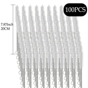 Straw Cleaner Brush Kit for Stanley - (4-Size) Extra Long Pipe Cleaners, Straw Cleaning Brush for Tumbler, Bottle