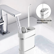 USB Water Denta l Flossers and Toothbrush Cordless Jet Irrigator Pick Water Flosser Denta l Deformable Pocket Water Flosser Care
