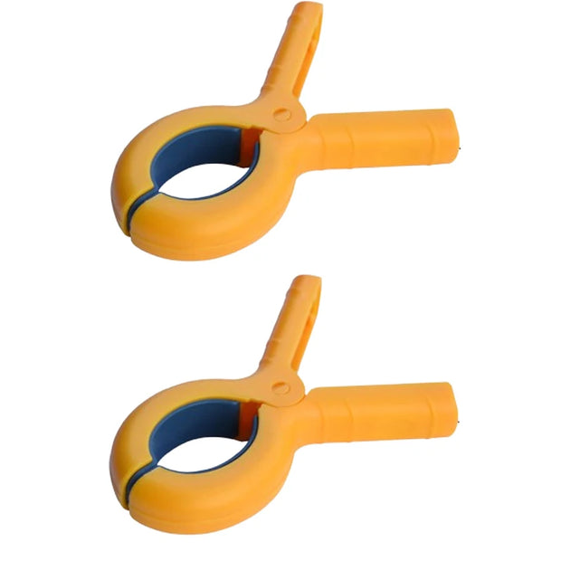 2/4pcs Plastic Clothes Pins with Strong Anti-Rust Springs Heavy Duty Beach Towel Clips Laundry Clothespins to Keep Your Towel