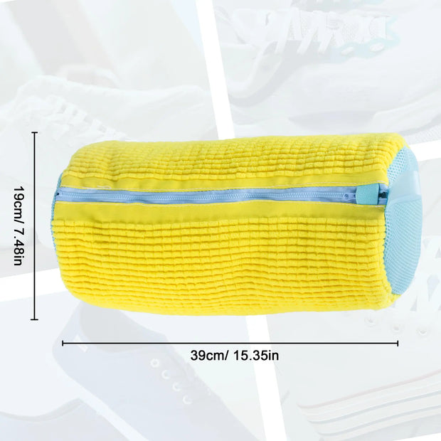 1/2pcs Shoe Cleaning Bag Shoe Washing Bag For Washing Machine Laundry Bag For Shoe Wrap-Around Cleaning Reusable Washer Shoe Bag