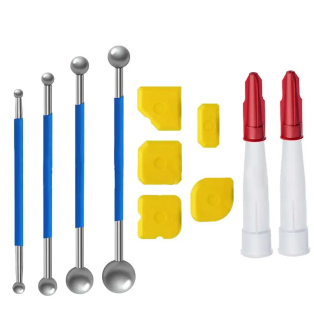 Silicone Caulk Remover Tool Silicone Scraper Tool Glass Glue Angle Scraper Grout Scraper Caulk Finishing For Window Sink Tile