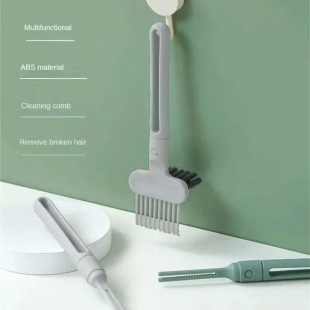 Comb Cleaning Brush Hair Dirt Remover Hairbrush Cleaner Air Cushion Comb Embedded Cleaning Tools for Home Accessories