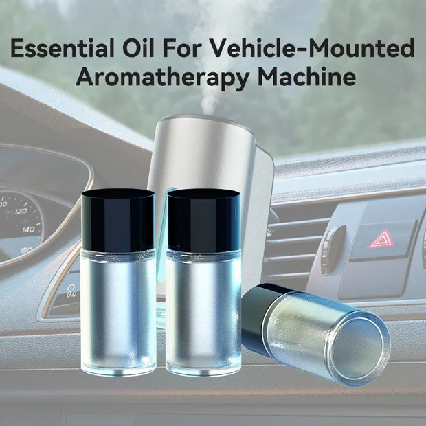 Refill Fragrance Perfume 10ml* 3 for Car Air Vent Outlet Diffuser Odor Removal Good Smell Cologne Ocean Essential Oils