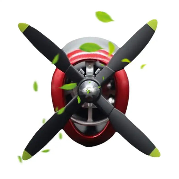Car Air Freshener Rotating Propeller Car Perfume Diffuser Automotive Fragrance Decoration For Most Cars Air Vent Car Interior